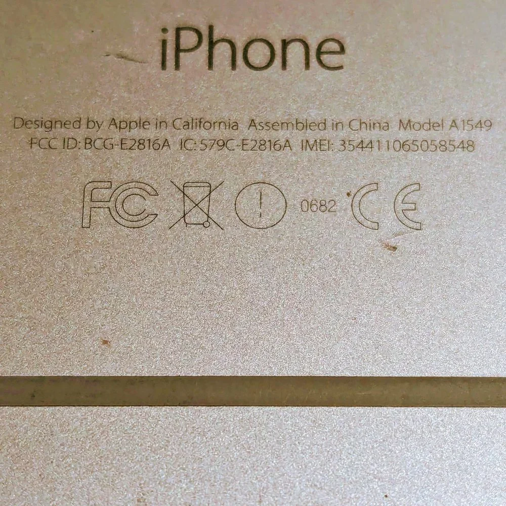 iPhone 6 (A1549) - 16 GB #43 (For parts)***